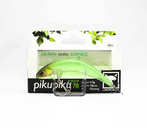 Jackall Piku Piku 78 Floating Lure Sight Clear Chart (0132) - Picture 1 of 6