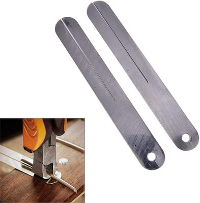 2 Pack Guitar Fret Chip Stopper Plate for Fretboard Puller Tool Pulling Guard Fi