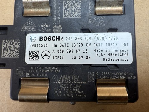 2019 2020 2021 2022 OEM Mercedes C GLC Cruise Control Radar Distance Sensor - Picture 2 of 4