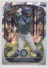 2023 Bowman Chrome Prospects Atomic Refractor Martin Gonzalez #BCP-28 uk2