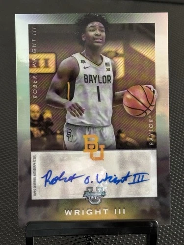 2024-25 Bowman U Best Robert Wright III Auto ISO Signatures BYU COUGARS ISO-RW