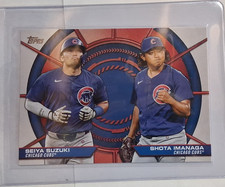 Topps 2025 Dynamic Duos DD-7 Seiya Suzuki Shota Imanaga Chicago Cubs