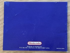 Vintage 1989 Nintendo NES Cleaning Kit Instruction Manual #NES-A-CK(USA-2)