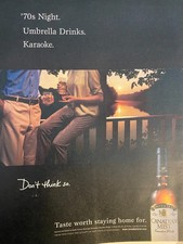 Canadian Mist Whisky, Full Page Vintage Large Format Ad