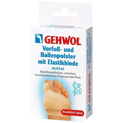 Gehwol Vorfuß- und Ballenpolster mit Elastikbinde mittel · 1 St · PZN 14129246