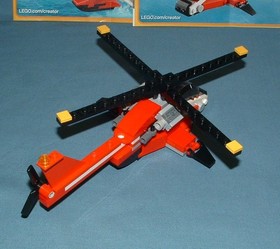 CREATOR, AIR BLAZER SET 31057 (3 IN 1) - LEGO - 2017 - USED W/ MANUAL