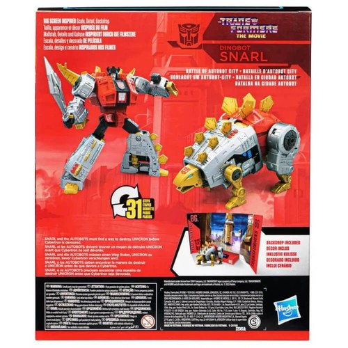 Toys Studio Series Leader Class 86-19 Dinobot Snarl Toy, 8.5-inch, Action Fig... - Picture 8 of 8