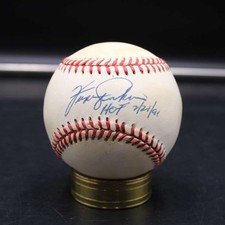 Fergie Jenkins Signed Rawlings ONL Baseball Auto Inscribed HOF 7/21/91 ZJ22560