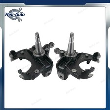 Front 2.5 Drop Spindle Lowering Kit For 1973-1987 Chevy C10 With 1 Rotor 2wd Front 2.5 Drop Spindle Lowering Kit For 1973-1987 Chevy C10 With 1 Rotor 2wd
