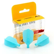 CUESOUL TERO AK4 Dart Flights Slim Shape,Set of 3 pcs-Blue