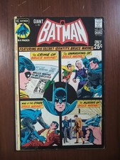 Batman #233 (DC Comics July-August 1971) Mid Grade