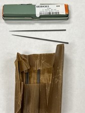 12 New Nicholson 37060 Swiss-Pattern File: 4" OAL, Cut 2, Round