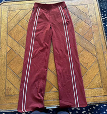 Lululemon Define Mid-Rise Luon Track Pants Burgundy Pull-On Pockets XS euc