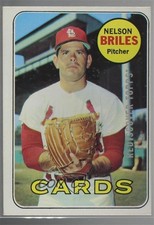 2017 Topps Rediscover Topps Buybacks Silver Nelson Briles #1969-60 4vo