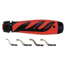 Shaviv 155-90061 Deburring Tool Set, Plastic, Hi Speed Stl.