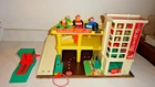 Vintage 1970s Fisher Price Little People Action Garage #930 COMPLETE in Box!