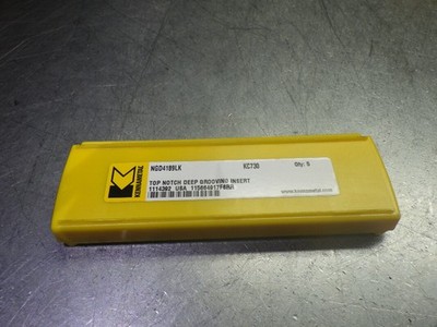 Kennametal Carbide Grooving Inserts QTY5 NGD4189LK KC730 (LOC594)