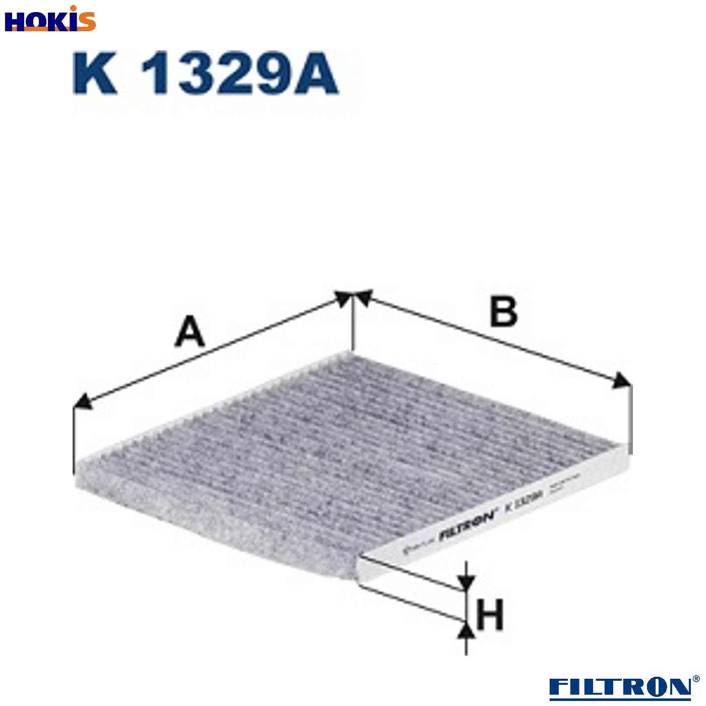 Cabin filter Activated Carbon Filter K 1329A FILTRON for KIA HYUNDAI - Image 10