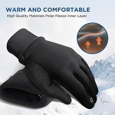 Warm Touch Screen Gloves for Cold Weather-Ideal for Men Women Outdoor Activites