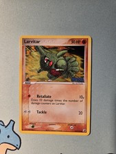 [DMG] Larvitar 61/115 EX Unseen Forces Stamped Reverse Holo Pokémon Card on eBay