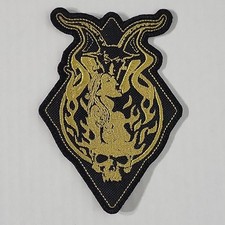 DEVIL Time To Repent SMALL PATCH Embroidered Band Logo