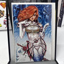 Dawn 1 Look Sharp Virgin Variant Edition Joseph Michael Linsner Orig. Remark COA