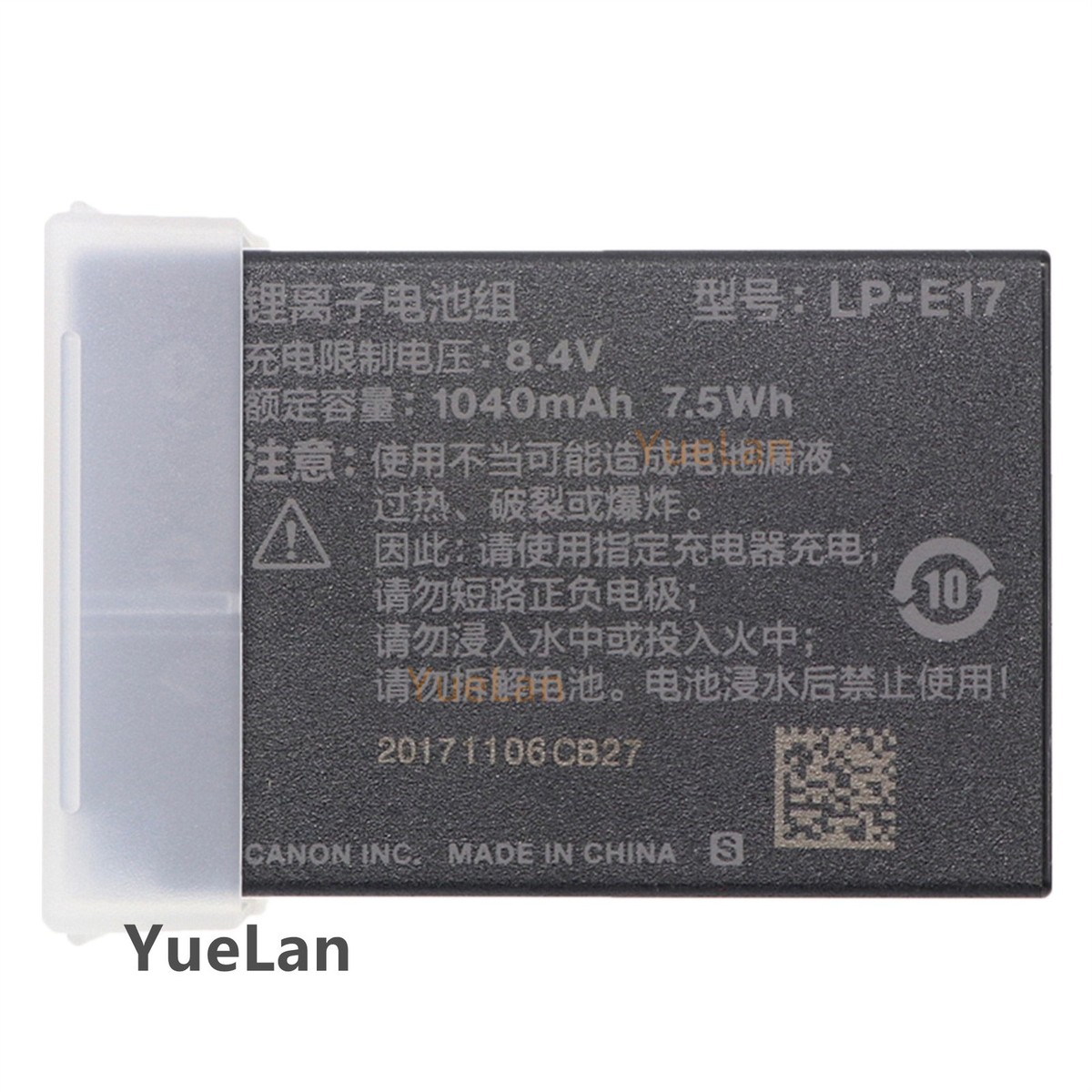 Original Canon LP-E17 Battery for EOS R50 M3 M5 800D 750D 760D T6i