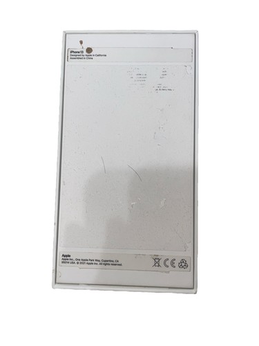 Original Box for Apple iPhone 13 Green-ONLY EMPTY BOX No Phone - Barcode Removed - 第 5/6 張圖片