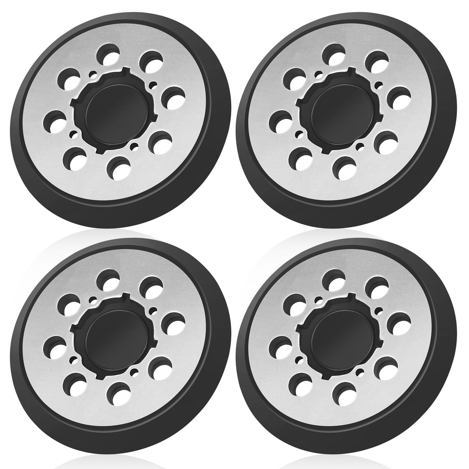 4 Orbital-Sander Sanding Replacement Pad 5" 8 Hole Hook Loop
