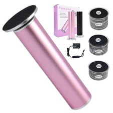 FancyJun Electric Foot Callus Remover with 120pcs 1 Count Pack of 1 , Purple