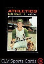 Oakland Athletics Gene Tenace #338 Topps Baseball Excellent