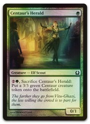 Centaur's Herald (Foil) - Return to Ravnica #118/274