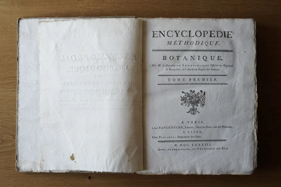9 livres anciens encyclopédie méthodique Panckoucke botanique 300 gravures 1783 - Photo 2/4
