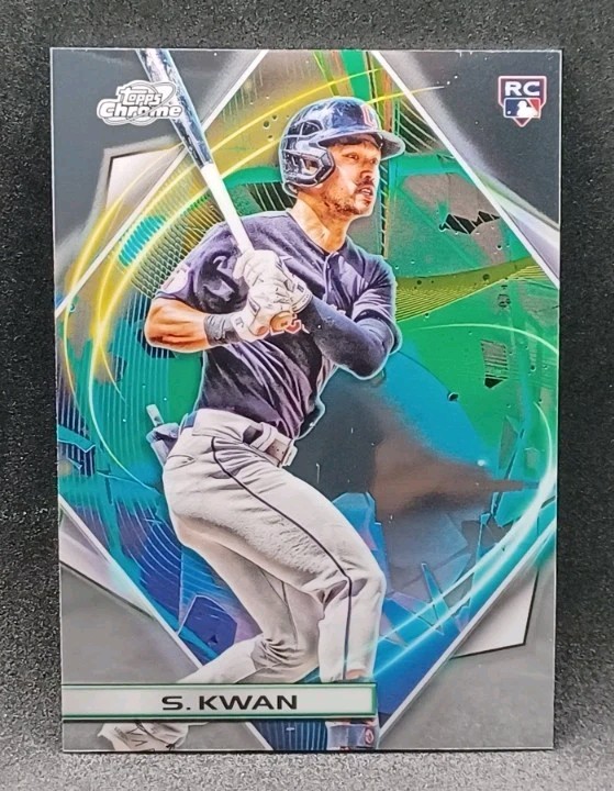 2022 Topps Cosmic Chrome #147 Steven Kwan RC