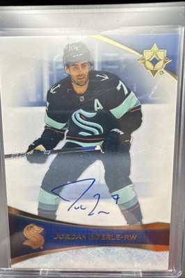 2022-23 Upper Deck Ultimate Collection - Jordan Eberle On Card Autographs Kraken