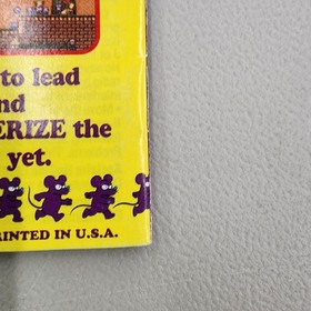 The Simpsons Bartman Meets Radioactive Man Nintendo NES Instruction MANUAL ONLY