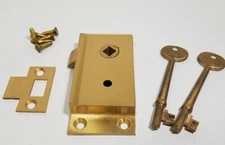 Vintage Norwalk Mortise Lock with 2 Keys NO KNOB New, Never Used