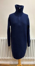 UNIQLO Women's Knit Half Zip Knee Length Dress XS