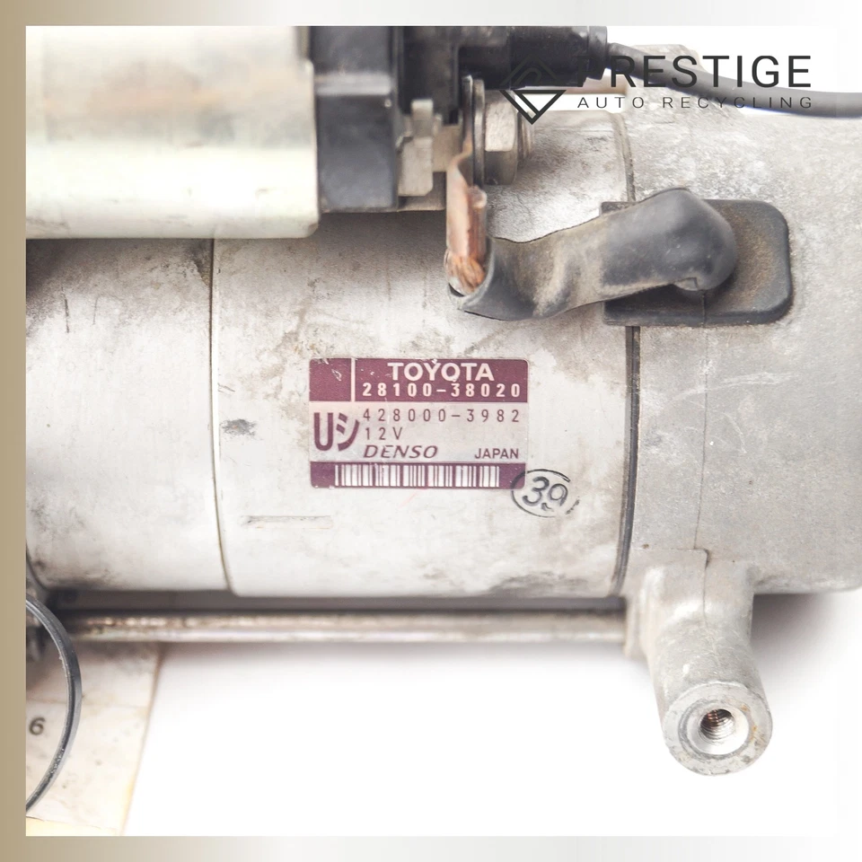 2007-2014 LEXUS IS F LS460 GS460 Engine Starter Motor 4.6L V8 28100-38020 OEM - Изображение 3 из 4