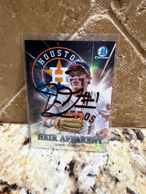 2022 Bowman Draft - Heir Apparent Drew Gilbert #HA-2 Refractor /250 (RC) IP Auto