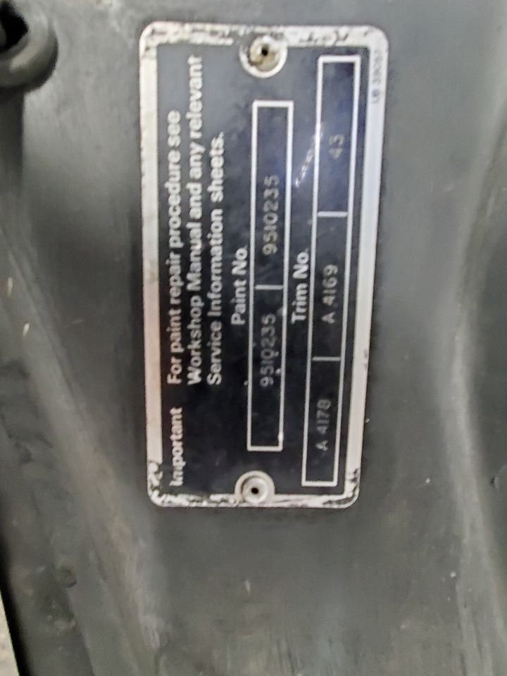 Bentley Turbo R 1990 Engine lid White