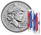 2026 Semiquincentennial P & D Emerging Liberty Dime 2-Roll set ORDER CONFIRMED