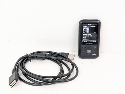 Sony NWZ-S615F Digital Media Player Walkman 2007 Black Works!