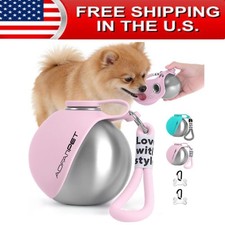 Creative Portable Outdoor Pet Stainless Steel Water Cup Small Dog Water Bottle C