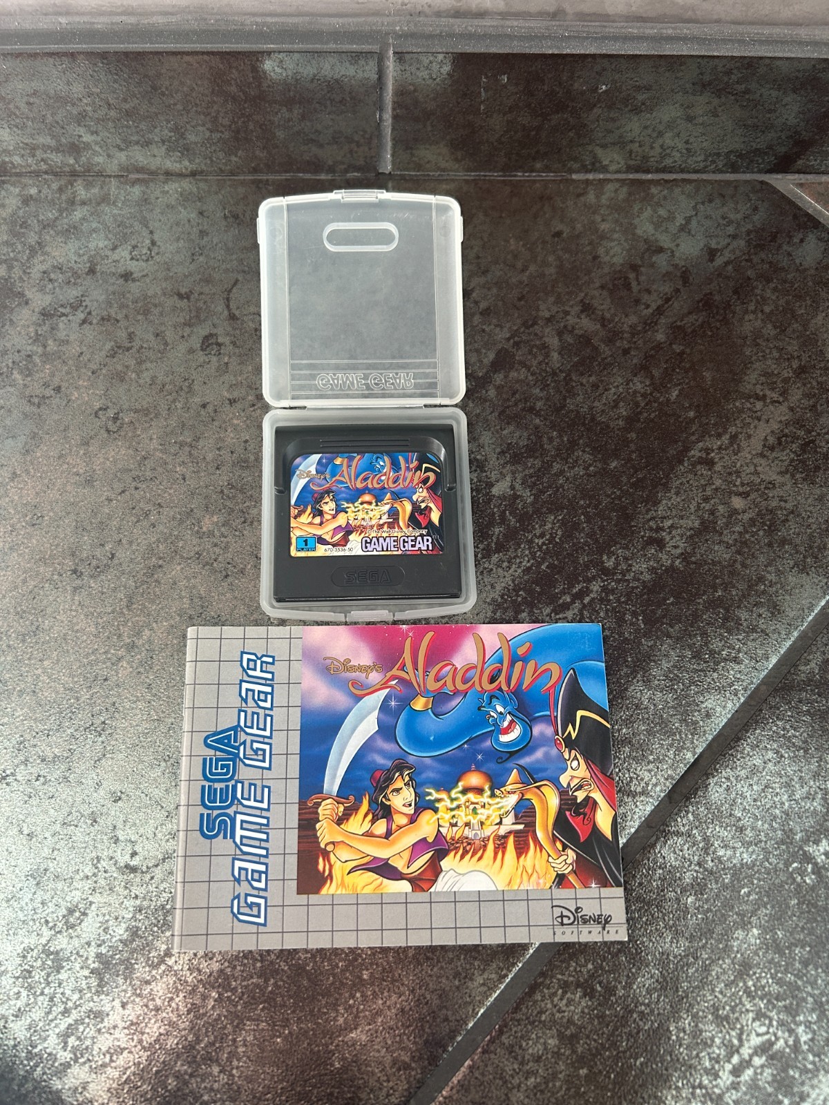 Jeu Sega Game Gear + mode d'emploi 