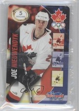 1998 Valu-Net Team Canada Prepaid Phone Cards Joe Nieuwendyk HOF 0a6