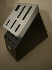 Henkel 12-Piece Black Block With Ever Sharp Blade Sharpener Design