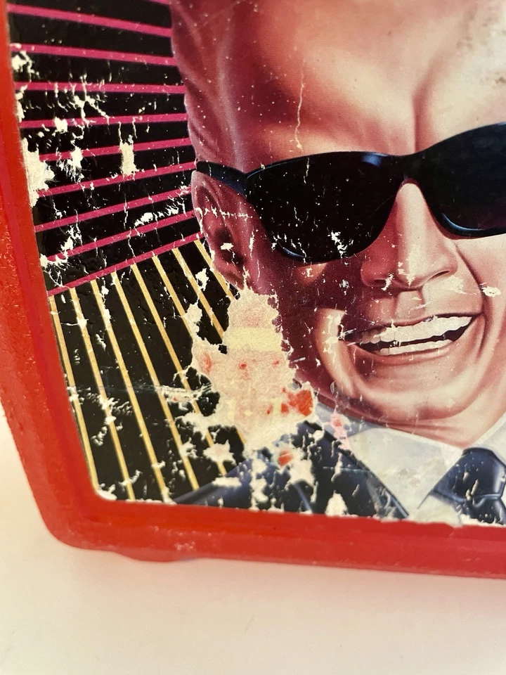 Винтажный 1980-е Max Headroom ланчбокс Coca-Cola Coke Aladdin *без термоса - Изображение 2 из 4