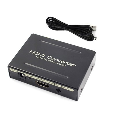 1080P HDMI Converter HDMI to SPDIF Optical 4K RCA L/R Analog Audio Extractor e