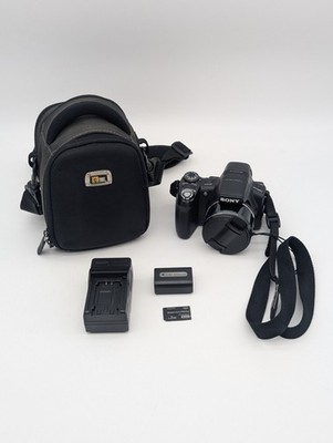 Sony Cyber-shot DSC-HX1 9.1MP Digital Camera - Black With Accessories